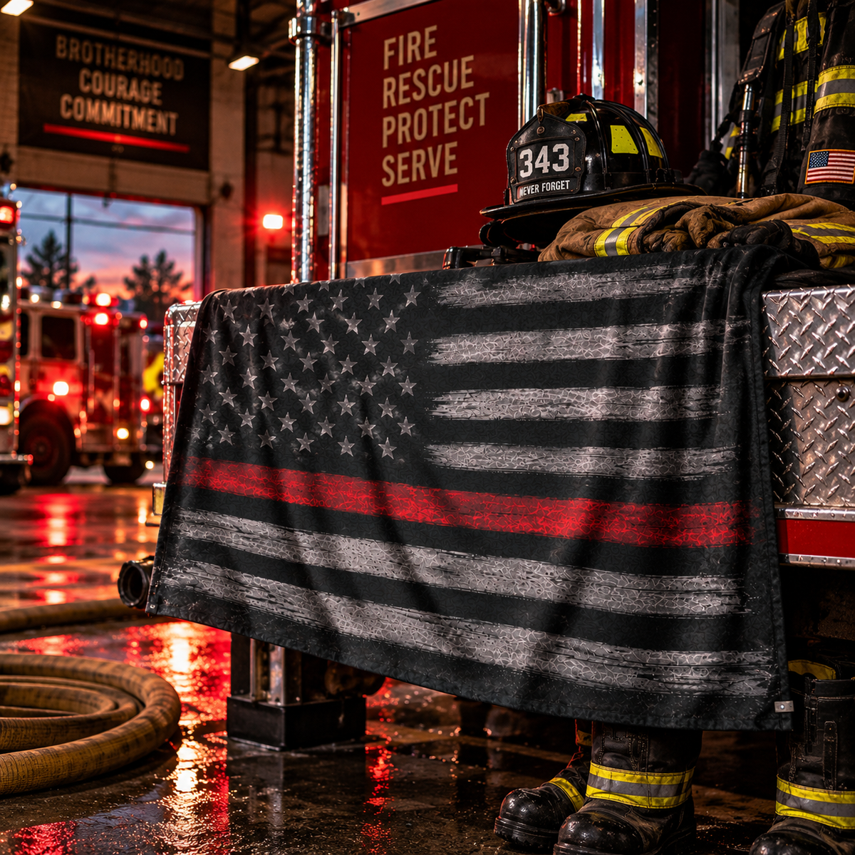 Red line flag